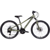 Велосипед Discovery 24" Qube AM DD рама-11,5" 2022 Khaki (OPS-DIS-24-302)