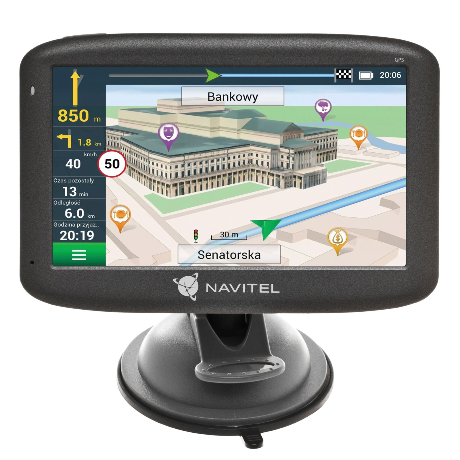 Автомобильный навигатор Navitel E505 Magnetiс (8594181741408) изображение 3