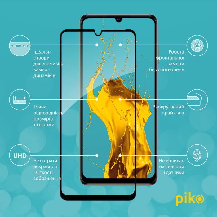 Скло захисне Piko Full Glue ZTE Blade V40 Vita (1283126545702) зображення 2