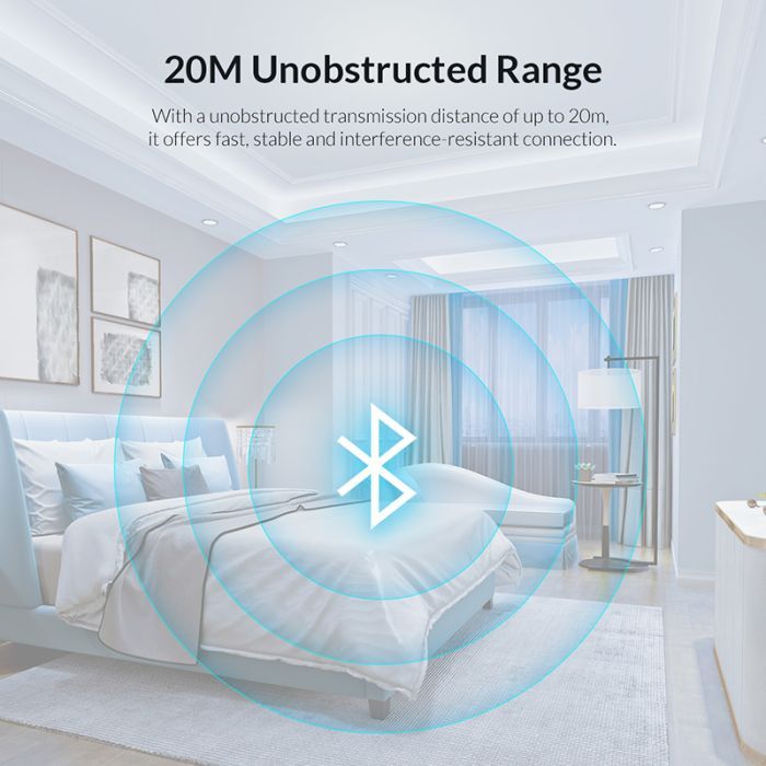 Bluetooth-адаптер Orico Bluetooth 5.0 BTA-508-BK-BP (CA913787) изображение 11