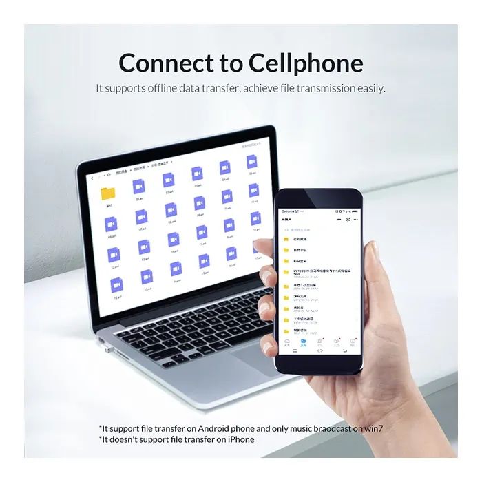 Bluetooth-адаптер Orico Bluetooth 5.0 BTA-508-BK-BP (CA913787) изображение 7