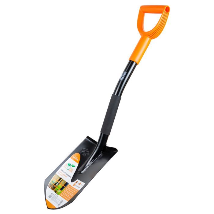 Лопата Flora штыковая с металлической ручкой 285x195x800мм 1.6кг (5045224) изображение 4