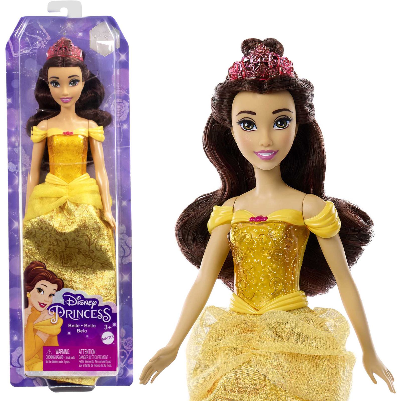 Лялька Disney Princess Белль (HLW11) зображення 2