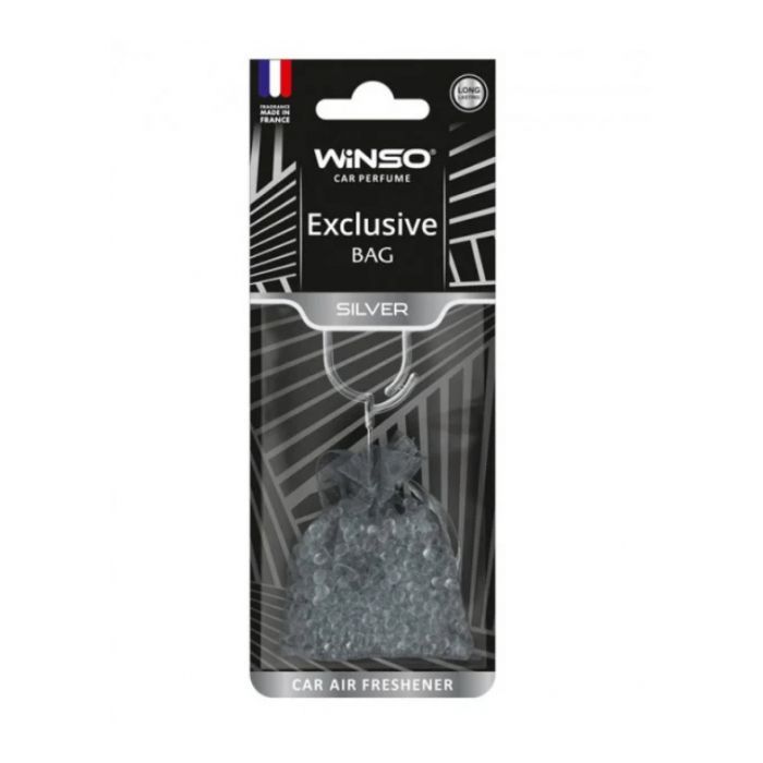 Ароматизатор для автомобіля WINSO Air Bag Exclusive Silver (530610)