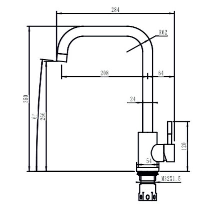 Смеситель Interline ANGLE sateen изображение 8