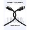 Кабель мультимедійний HDMI to HDMI 3.0m V2.0 Cafule 4K HD119 Ugreen (40102) зображення 2