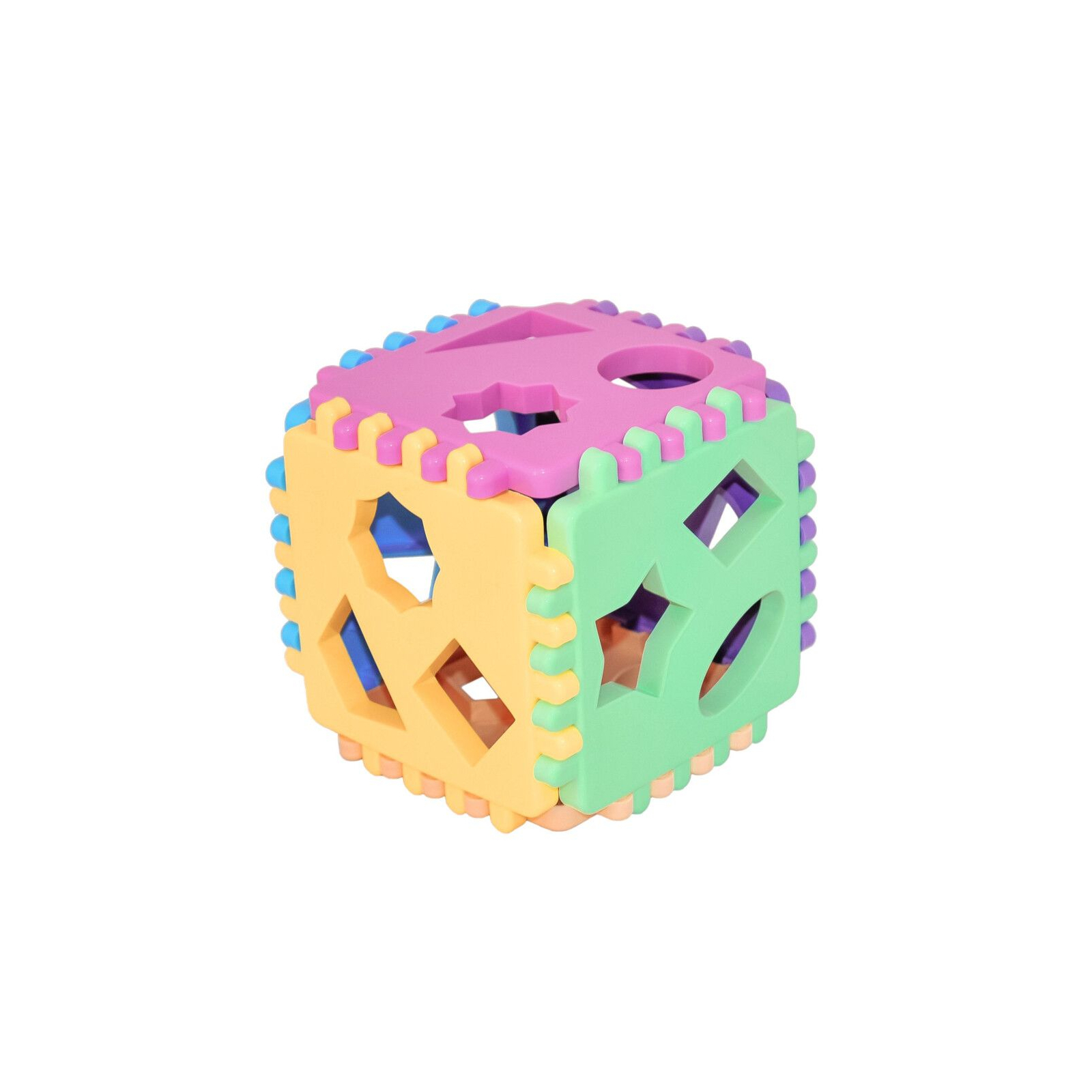 Развивающая игрушка Tigres Smart cube 24 элемента, ELFIKI (39760) изображение 2
