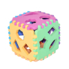 Развивающая игрушка Tigres Smart cube 24 элемента, ELFIKI (39760) изображение 2