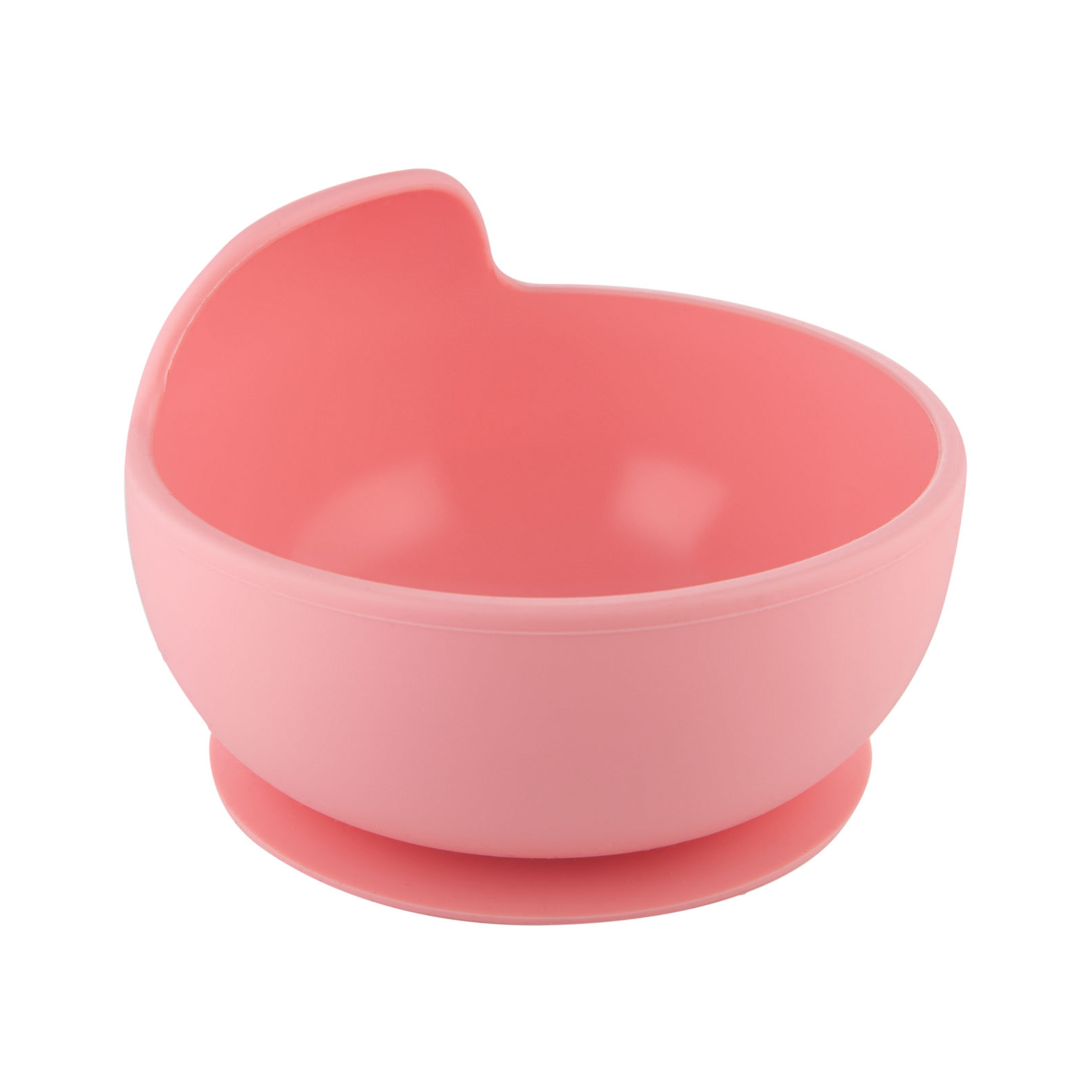 Тарелка детская Canpol babies силиконовая на присоске – розовая (51/400_pin)
