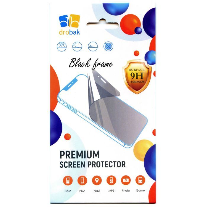 Стекло защитное Drobak Motorola E13 (Black) (717143) изображение 6