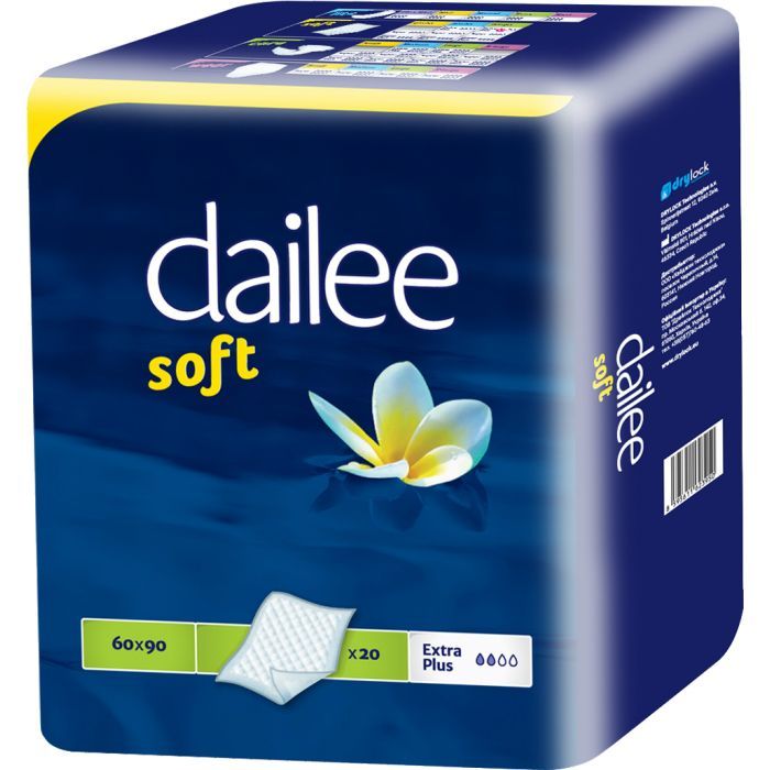 Пеленки для младенцев Dailee Soft 90х60 см 20 шт (8595611623950)