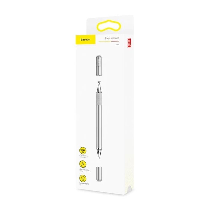 Стилус Baseus Golden Cudgel Capacitive Stylus Pen Silver (ACPCL-0S) изображение 5