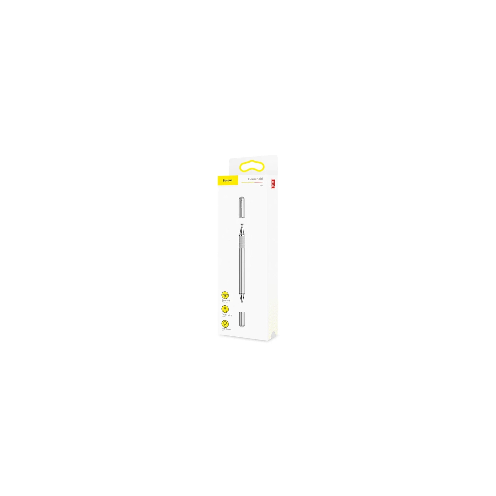 Стилус Baseus Golden Cudgel Capacitive Stylus Pen Silver (ACPCL-0S) изображение 5