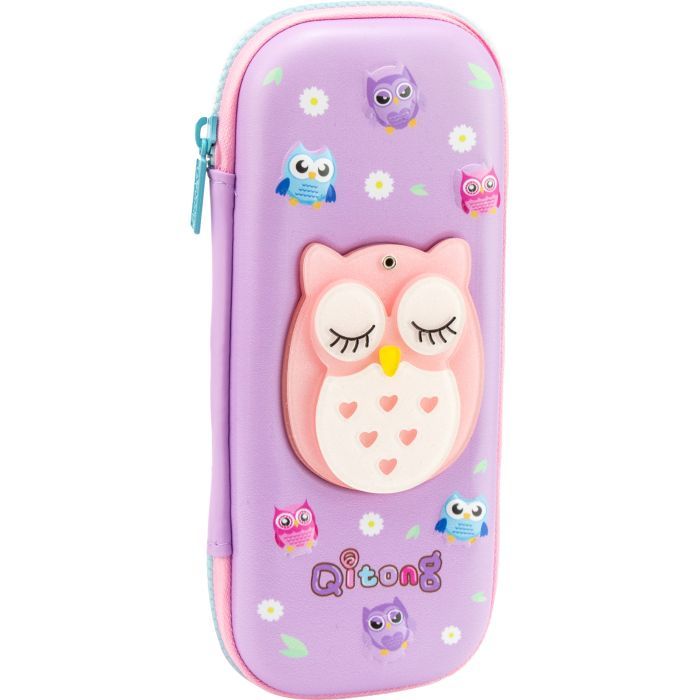 Пенал Cool For School со скрытым зеркалом 1 отделение Фиолетовый (QT-5779-Purple)