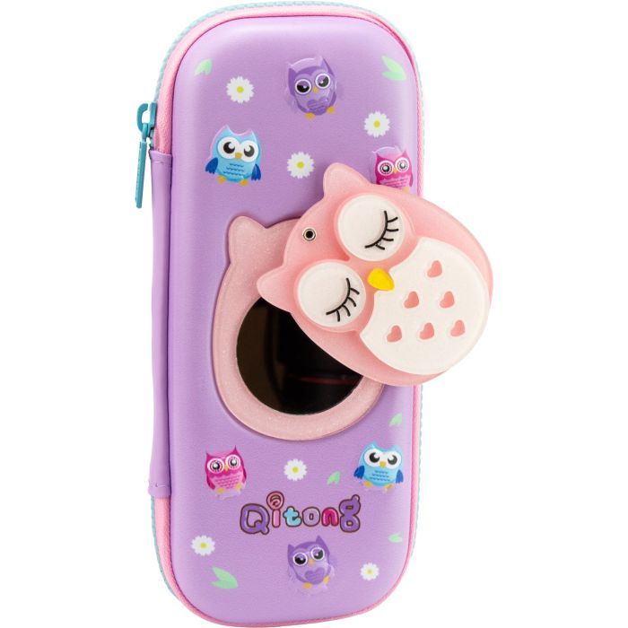 Пенал Cool For School со скрытым зеркалом 1 отделение Фиолетовый (QT-5779-Purple) изображение 3