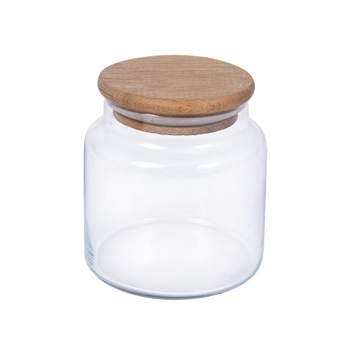 Банка Herevin Wooden cover 0.635 л (232007-260)