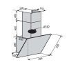 Витяжка кухонна Ventolux MODENA 50 BK (700) PB зображення 6