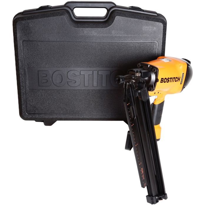 Гвоздезабиватель Bostitch пневматический, с плоской обоймой, тип крепежа PL, L=45-90мм (F21PL-E) изображение 3