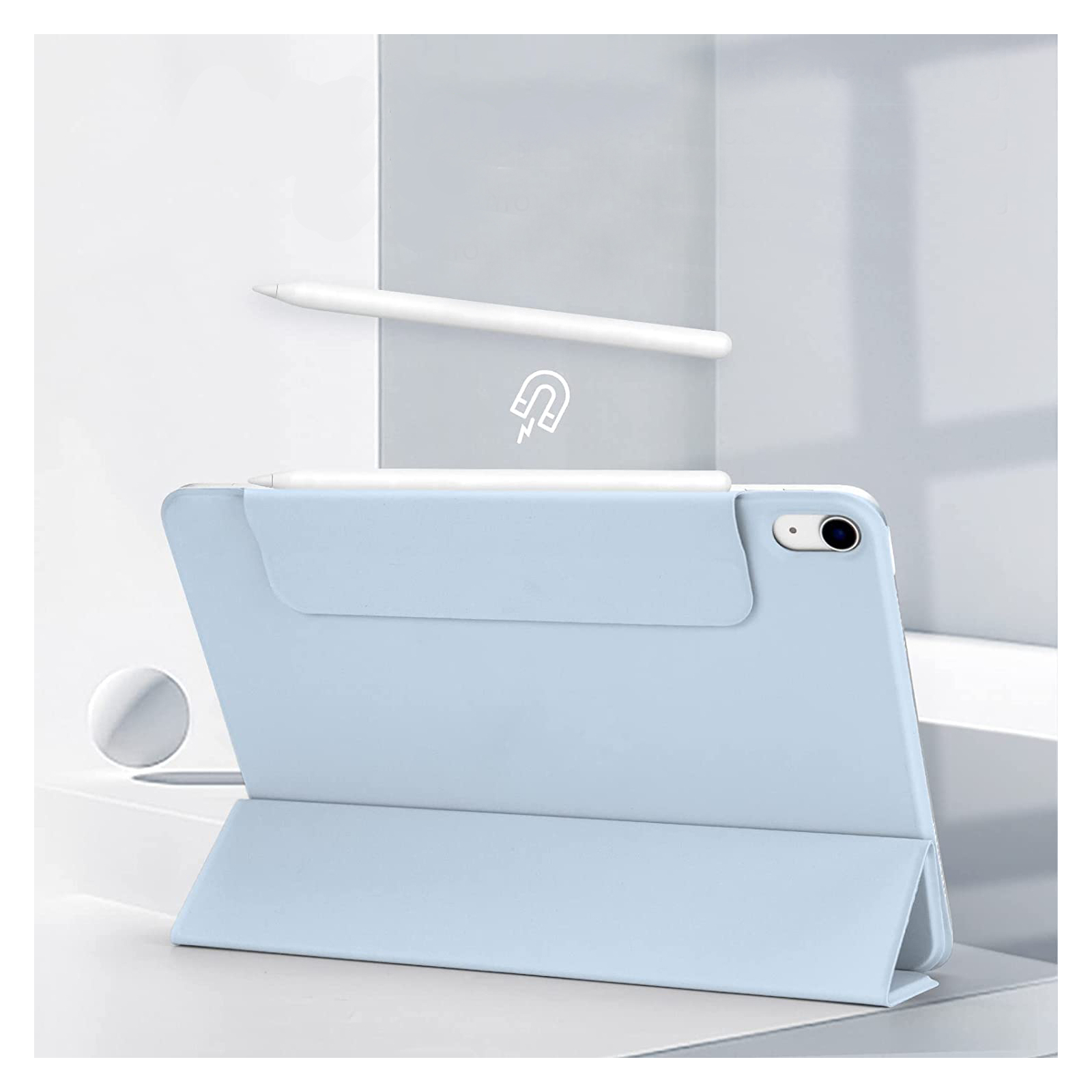 Чехол для планшета BeCover Magnetic Apple iPad 10.9" 2022 Light Blue (708536) изображение 5