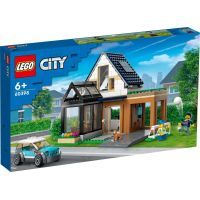 Конструктор LEGO City Сімейний будинок й електромобіль (60398)