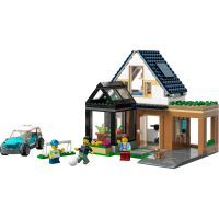Конструктор LEGO City Сімейний будинок й електромобіль (60398) зображення 2