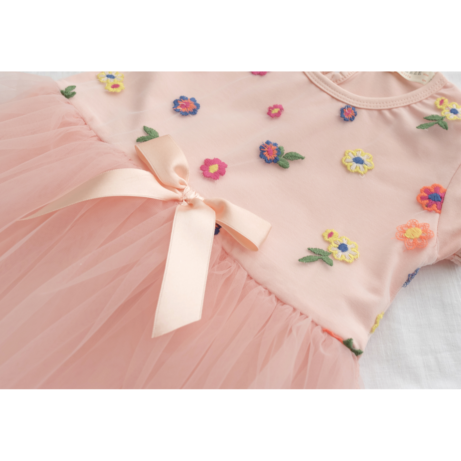 Платье Breeze с фатиновой юбкой (17149-104G-peach) изображение 3