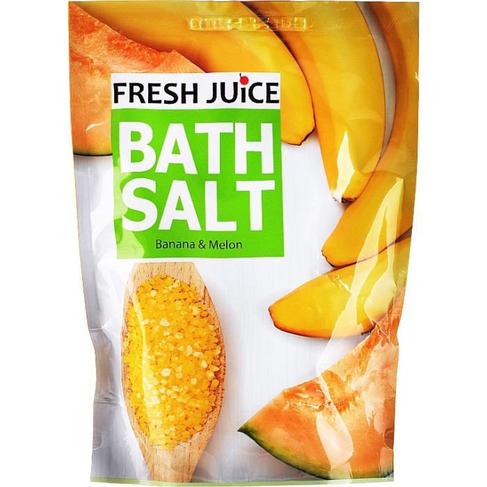 Соль для ванн Fresh Juice Banana & Melon 500 г (4823015937620)