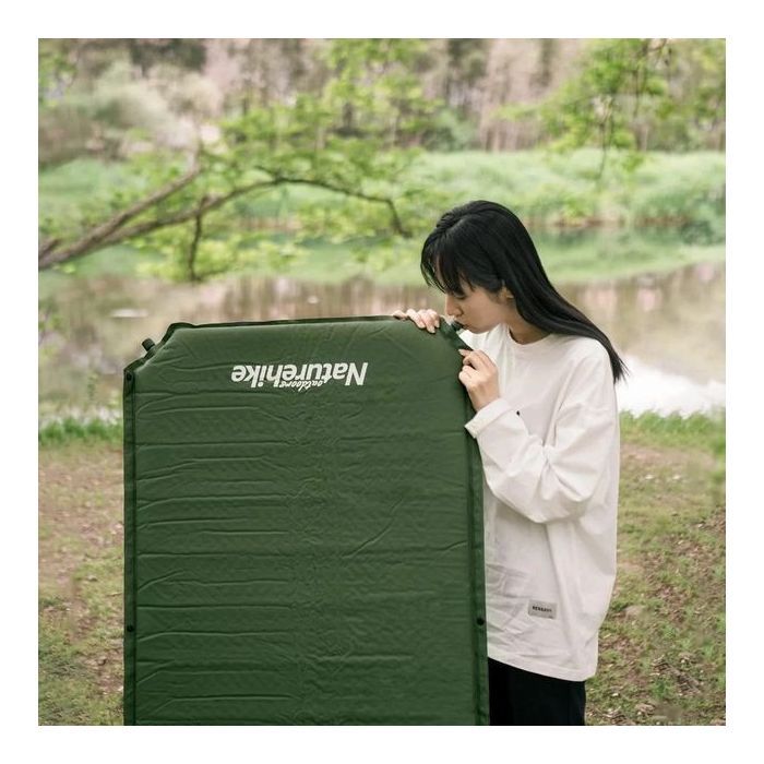 Туристический коврик Naturehike NH20DZ003 50 мм Dark Green (6927595773680) изображение 4