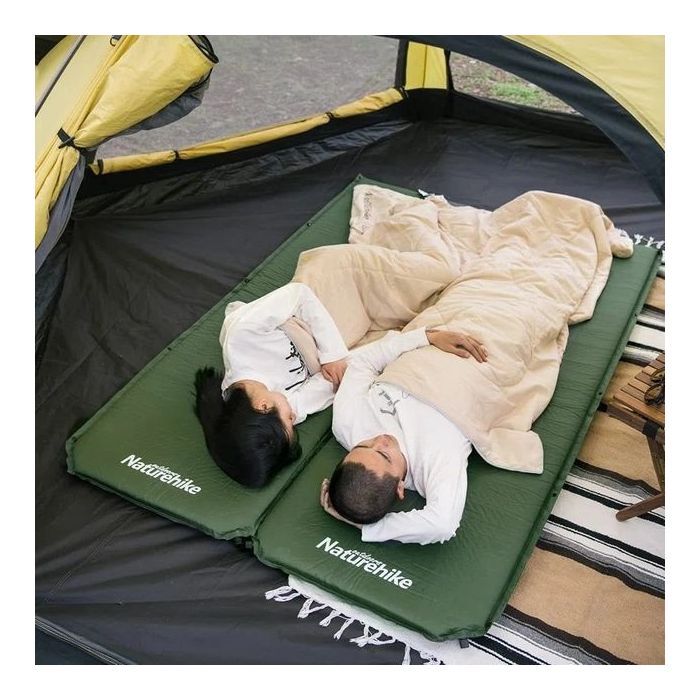 Туристический коврик Naturehike NH20DZ003 50 мм Dark Green (6927595773680) изображение 5