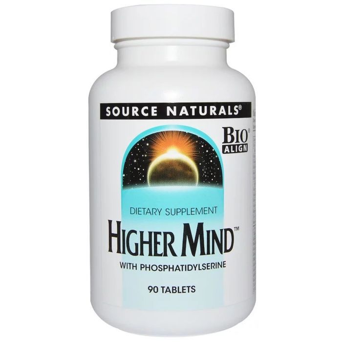 Витаминно-минеральный комплекс Source Naturals Улучшение Работы Мозга, Higher Mind, 90 таблеток (SNS-00016)
