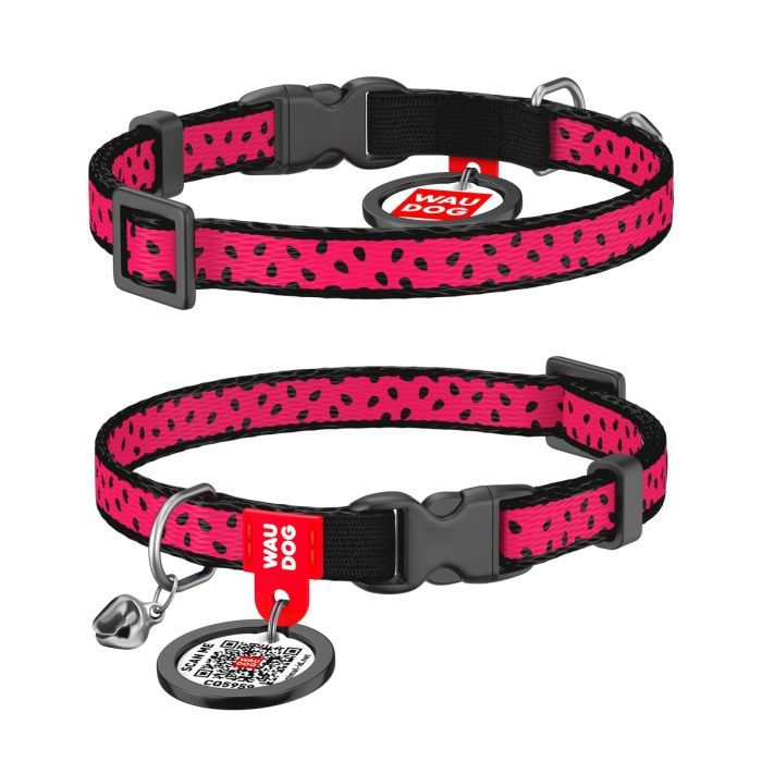 Нашийник для тварин WAUDOG Кавун з QR паспортом XS 20-30 см (5269) зображення 4