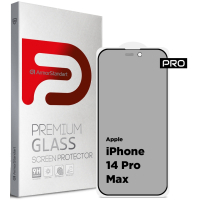 Фото - Защитное стекло / пленка ArmorStandart Скло захисне  Pro Anti-spy Matte Apple iPhone 14 Pro Max Blac 