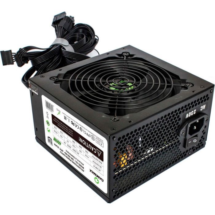 Блок питания Gamemax GM-400-80+APFC Black изображение 2