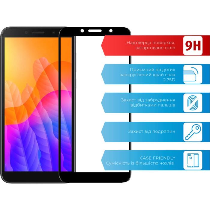 Стекло защитное ACCLAB Full Glue Huawei Y5p (1283126508295) изображение 2