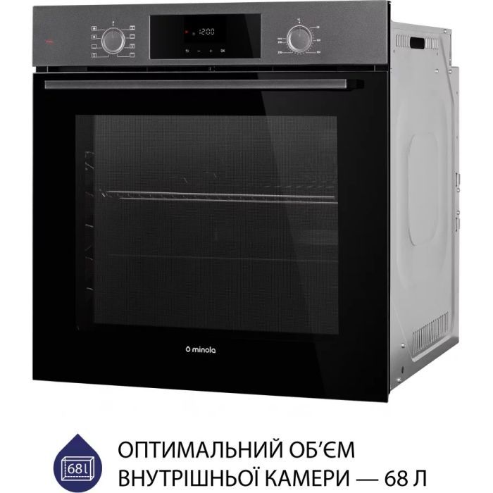 Духовой шкаф Minola EOD 6804 Midnight изображение 4