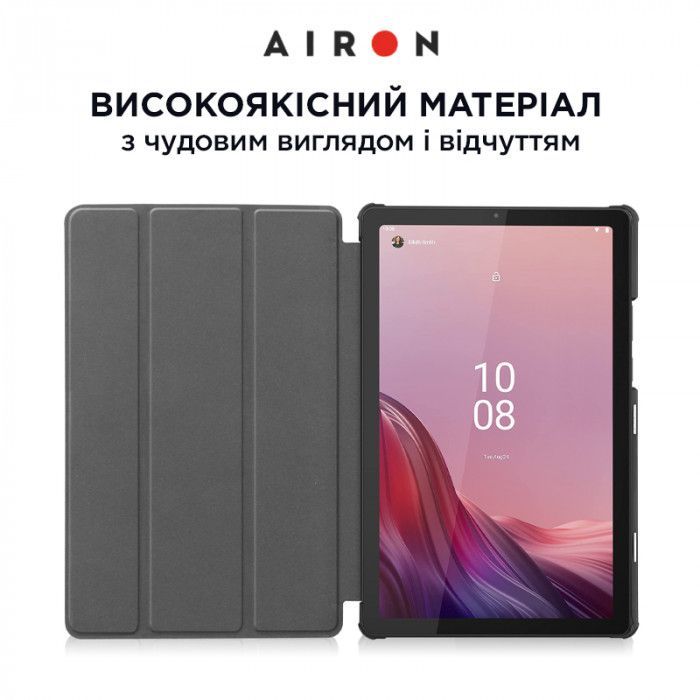 Чехол для планшета AirOn Premium Lenovo Tab M9 9" (TB-310FU) + protective film black (4822352781091) изображение 10