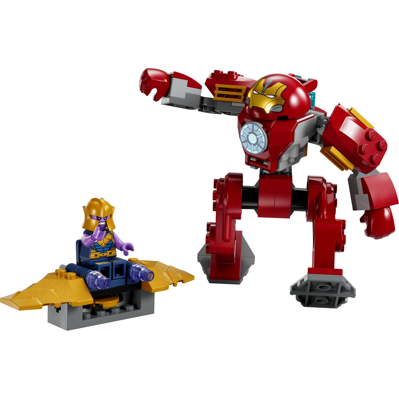 Конструктор LEGO Marvel Халкбастер Железного Человека против Таноса 66 деталей (76263) изображение 2