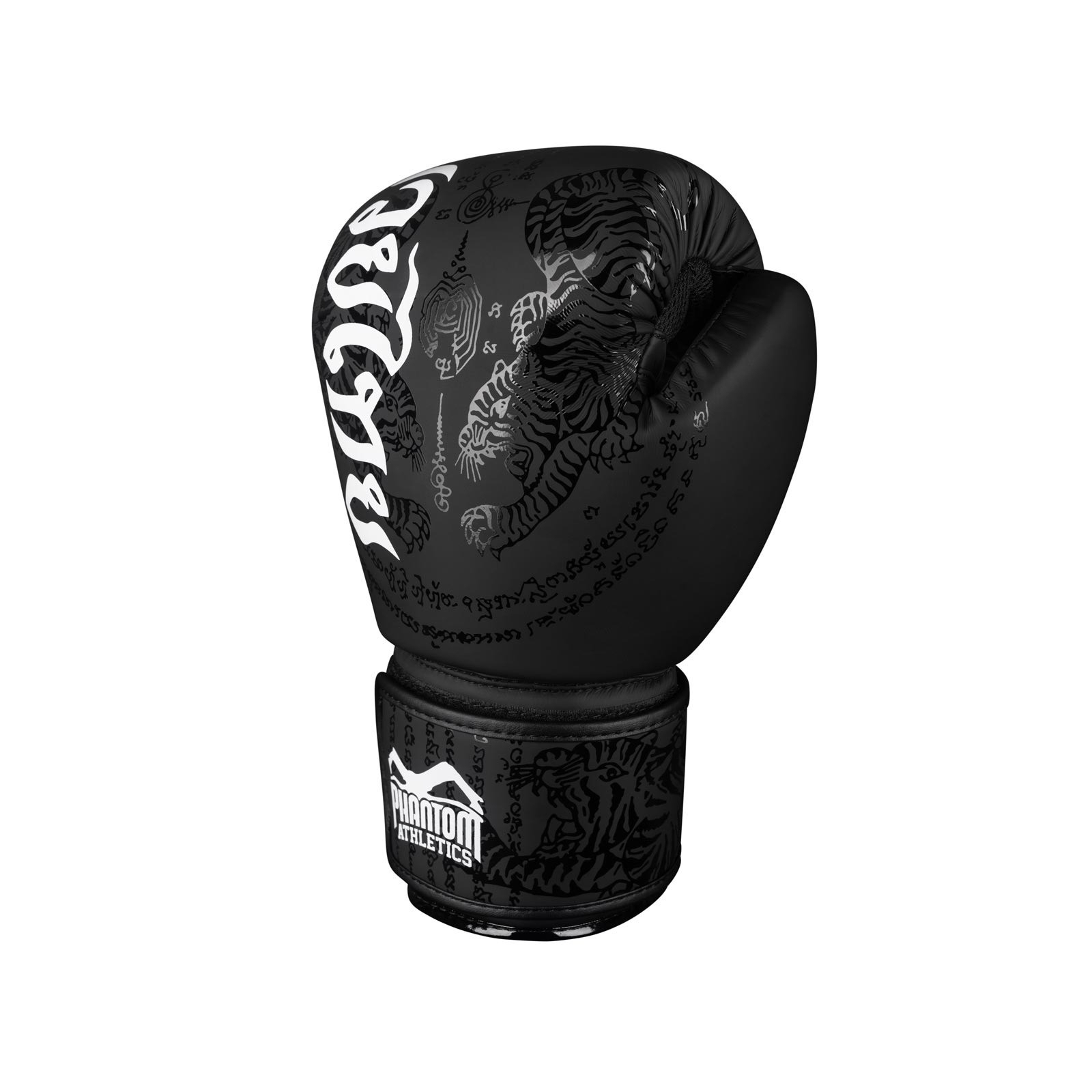Боксерские перчатки Phantom Muay Thai Black 10oz (PHBG2329-10) изображение 2