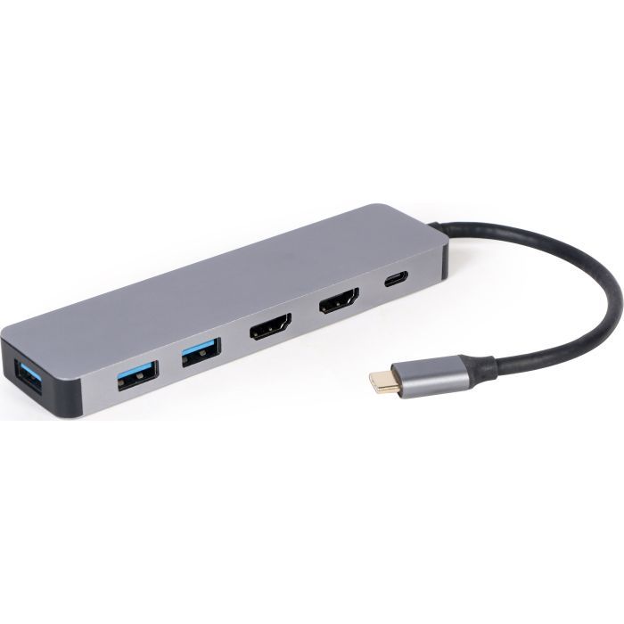 Концентратор Cablexpert USB-C 3-in-1 (A-CM-COMBO3-03) изображение 2