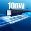 Дата кабель USB-C to USB-C 0.8m USB 4 100W 40Gbps 8K60Hz Choetech (XCC-1028) изображение 4