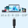 Дата кабель USB-C to USB-C 0.8m USB 4 100W 40Gbps 8K60Hz Choetech (XCC-1028) зображення 7