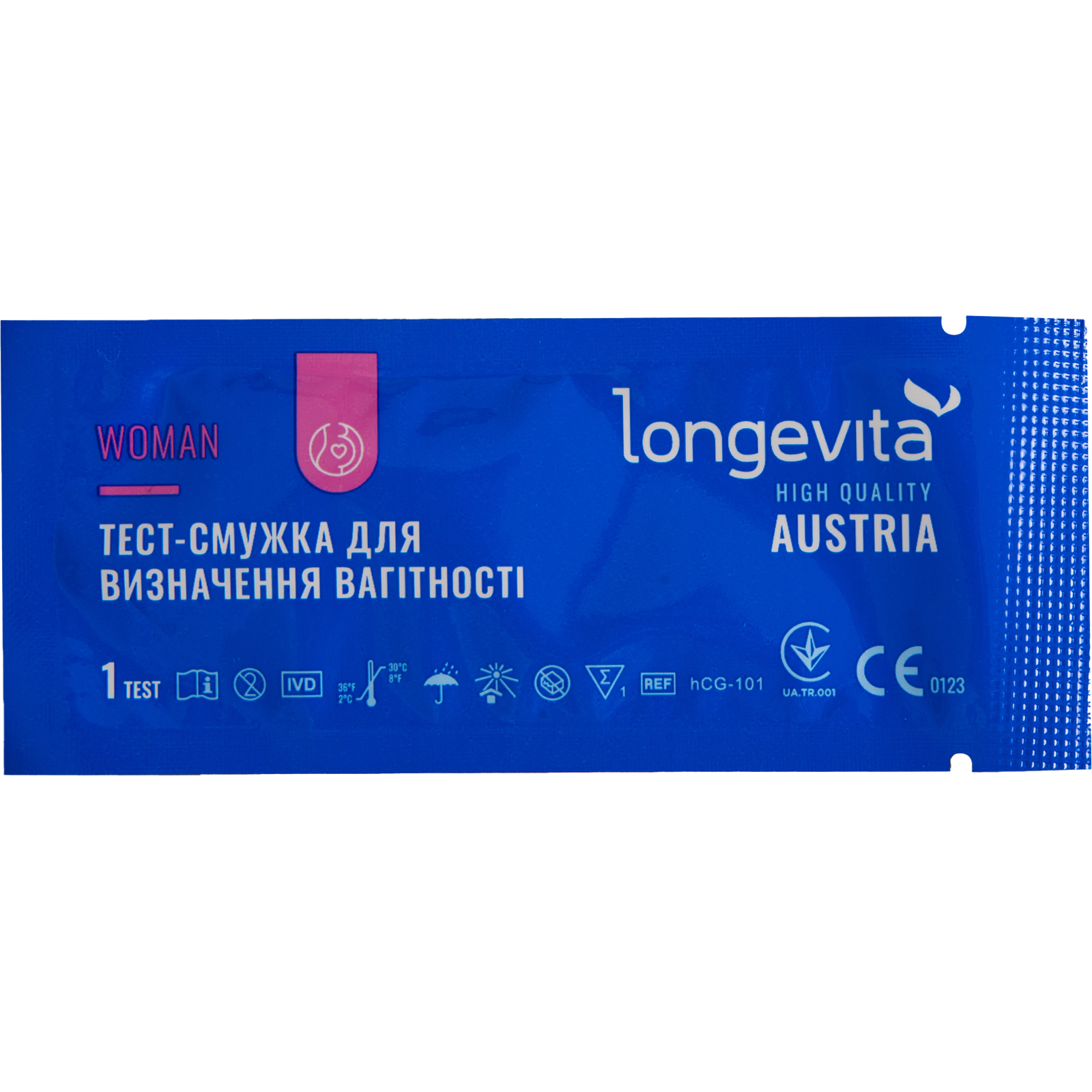 Тест на беременность Longevita Полоска 1 шт. (TS/1)