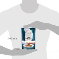 Вологий корм для кішок Purina Gourmet Perle Duo. З телятиною і качкою в підливі 85г (7613033580024) зображення 5