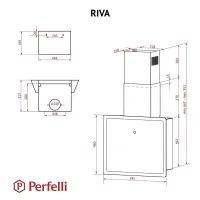 Витяжка кухонна Perfelli RIVA NERO зображення 10