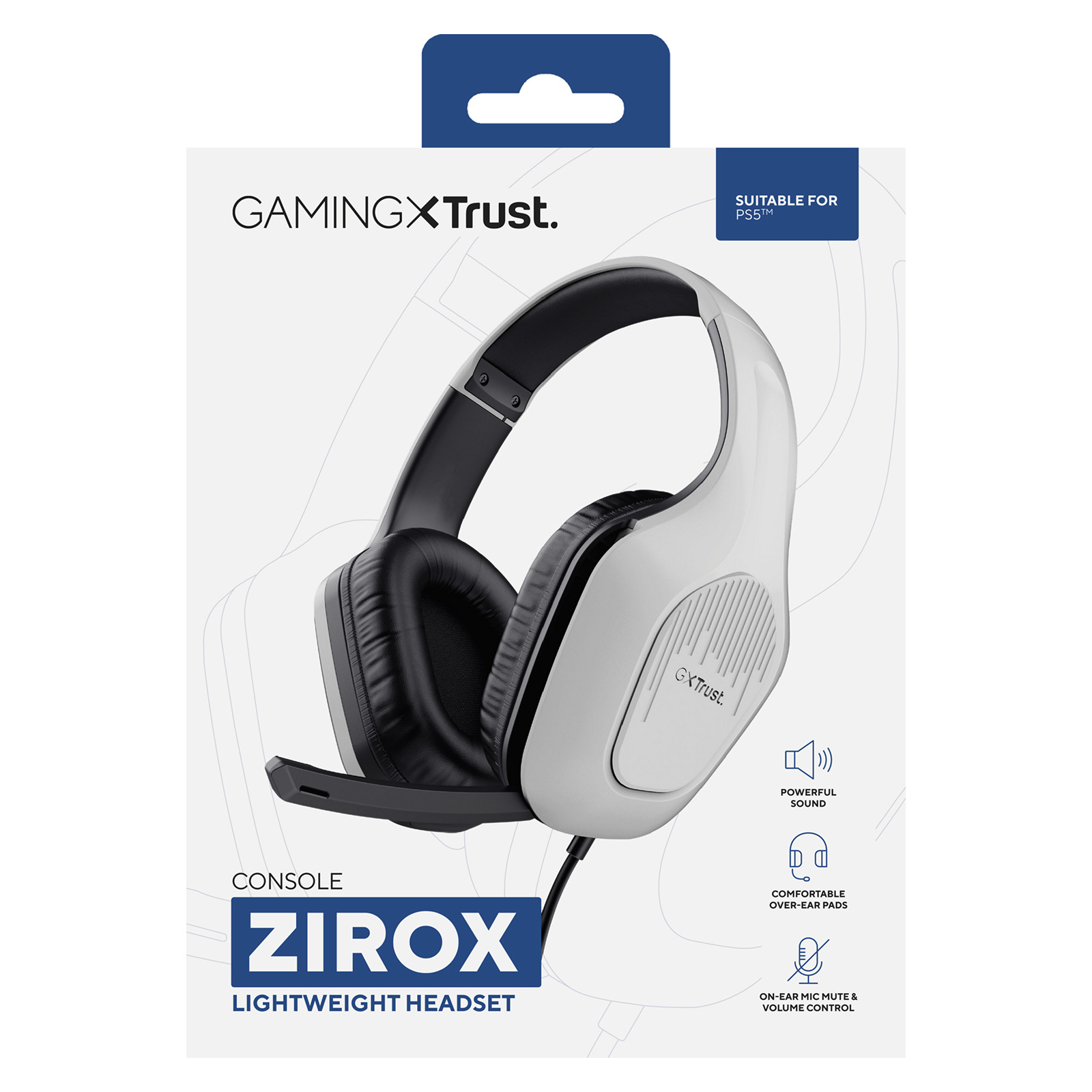 Навушники Trust GXT 415PS Zirox For Playstation White (24993) зображення 9