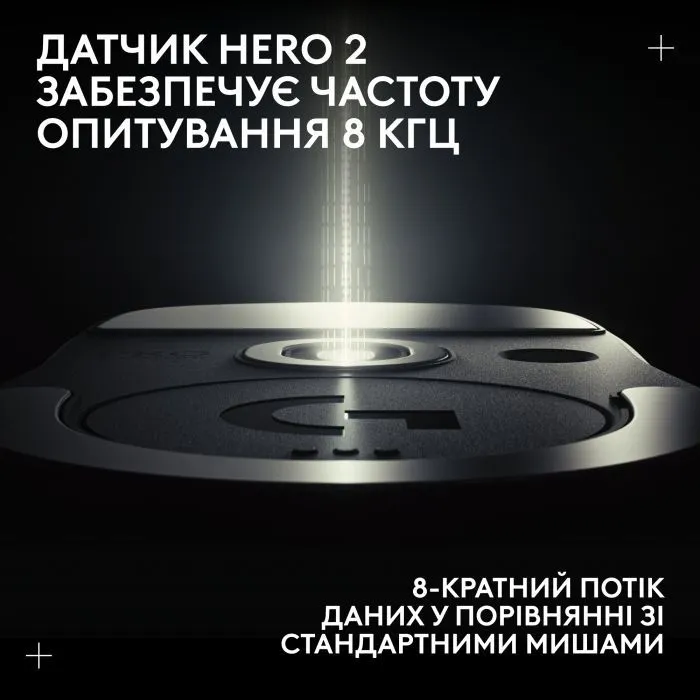 Мишка Logitech G Pro X Superlight 2 Lightspeed Wireless Black (910-006630) зображення 10