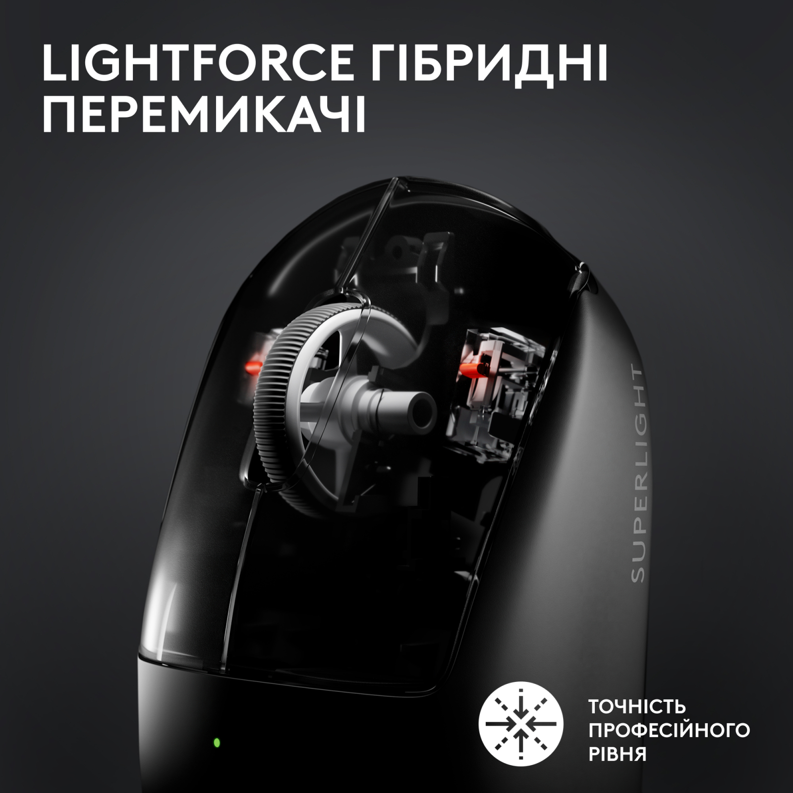 Мышка Logitech G Pro X Superlight 2 Lightspeed Wireless White (910-006638) изображение 3