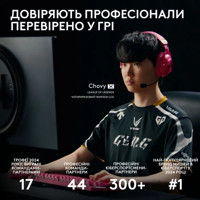 Мишка Logitech G Pro X Superlight 2 Lightspeed Wireless Black (910-006630) зображення 8