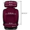 Автокрісло Kinderkraft Oneto3 i-Size Cherry Pearl (KCONE300RED0000) (5902533922185) зображення 12