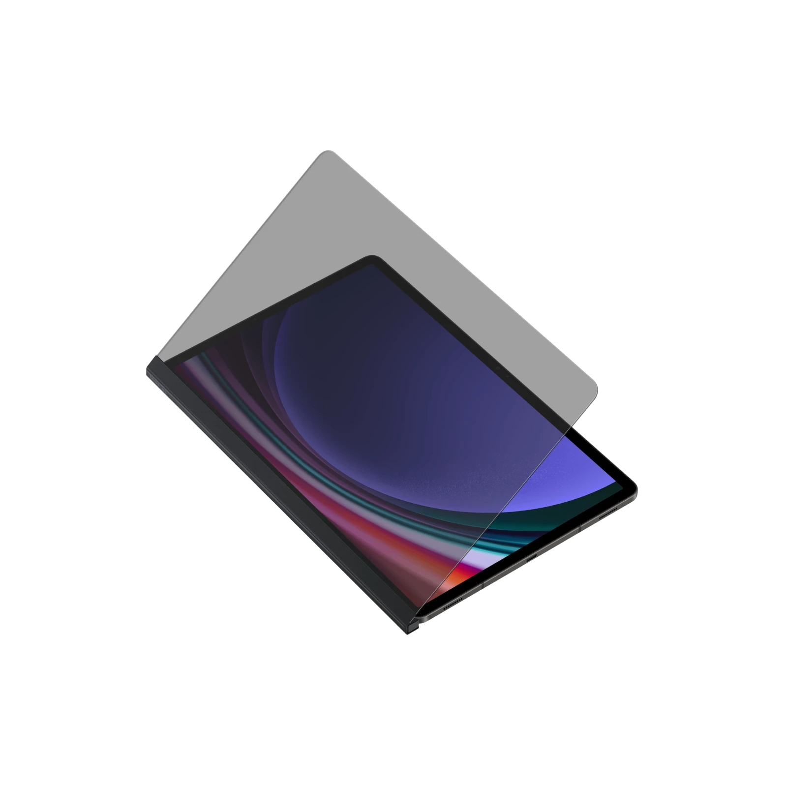 Стекло защитное Samsung Tab S9+ Privacy Screen Black (EF-NX812PBEGWW) изображение 3